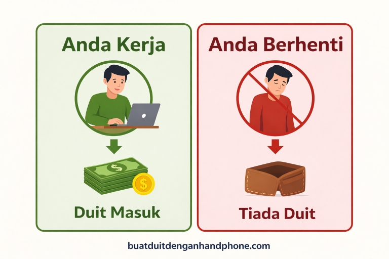Cara Mudah Buat Duit Dengan Handphone